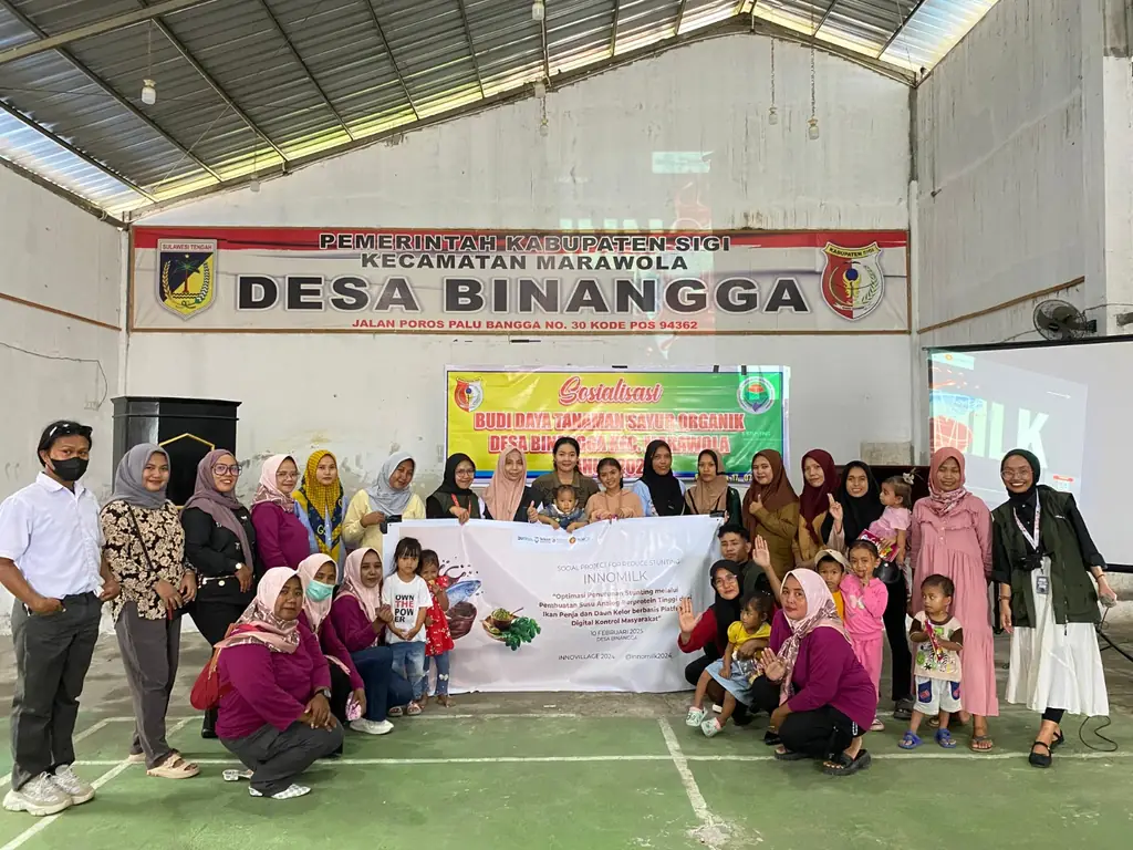 Innovillage dari Telkom Gandeng Mahasiswa Tanggulangi Stunting Lewat Inovasi Digital